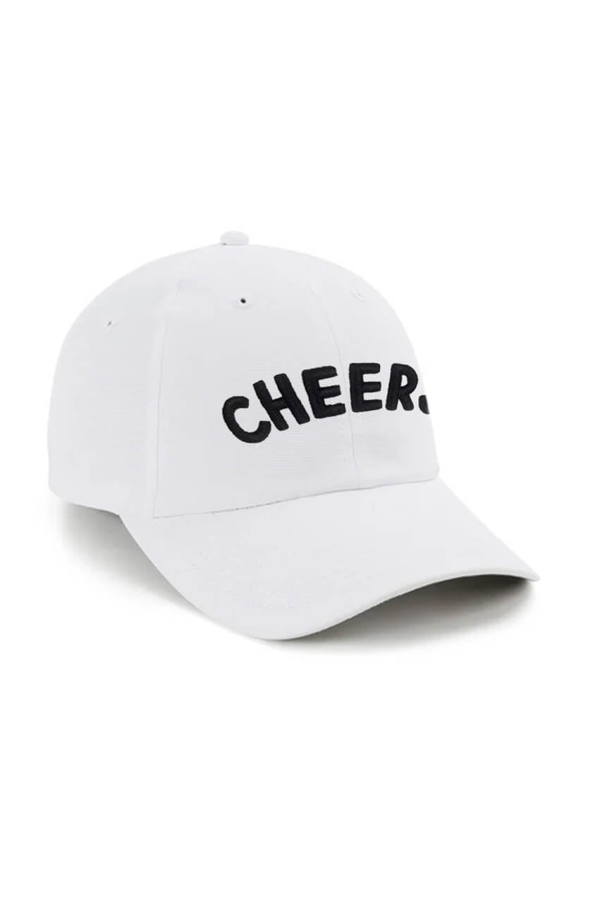 White Cheers Small Fit Performance Hat - GolftiniHats & Visors