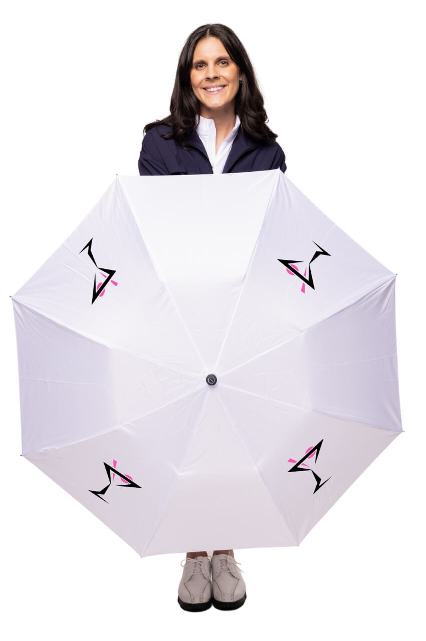 White Martini Umbrella - GolftiniUmbrella