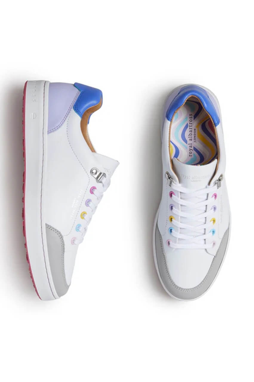 White/Lavender Fieldfox Dream Shoe - GolftiniGolf Shoes
