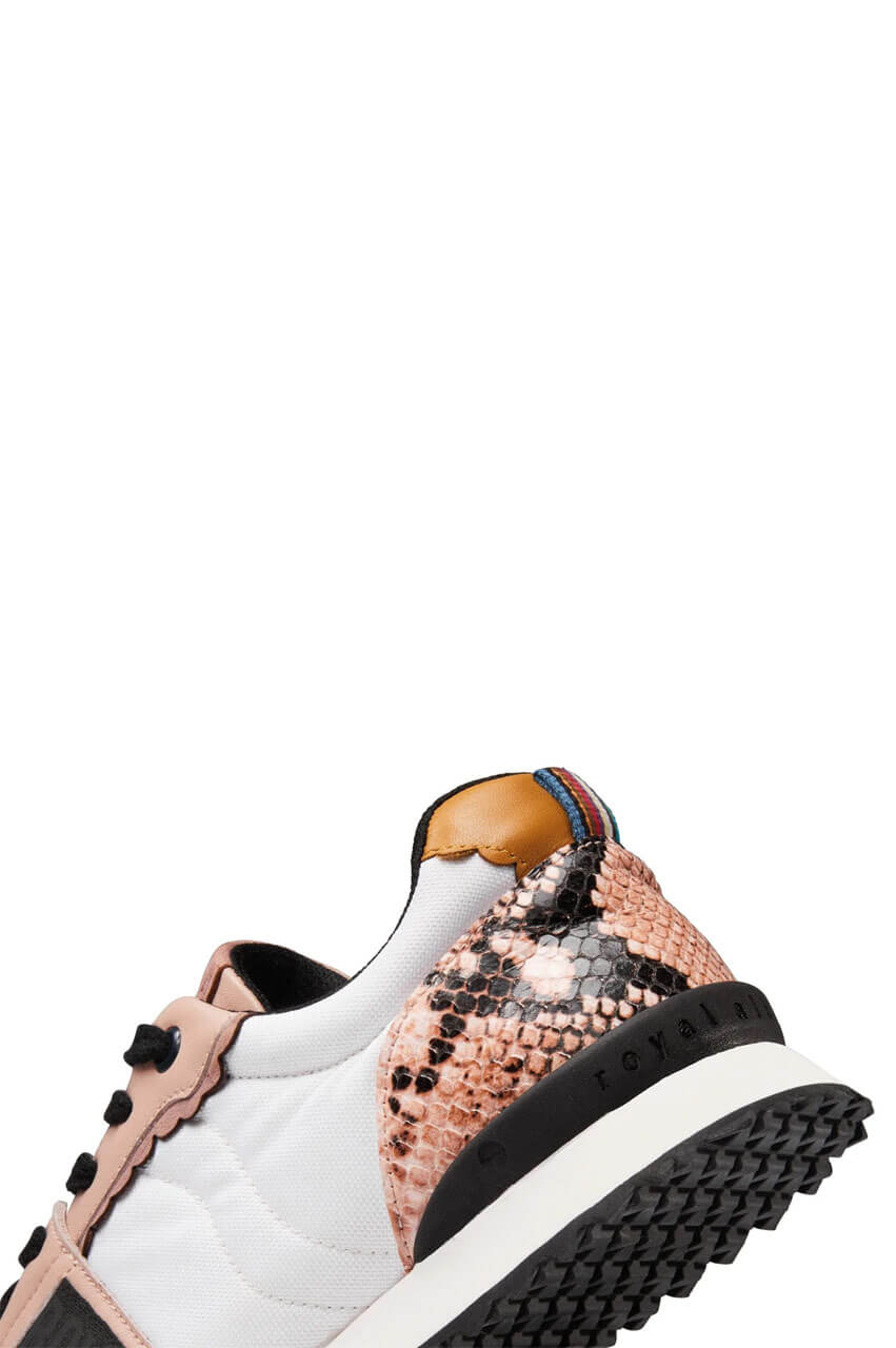 Women's Royal Albartross Golf Shoes | The Strider Luxe Nude Snake - GolftiniGolf Shoes