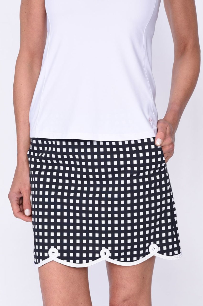 The Ace Stretch Cotton Skort (Comes in 2 Lengths)