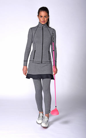 Women's Unexpected Heather Grey Spandex Legging