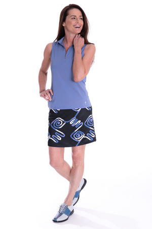 Pull-On Stretch Skort 18" | All Nighter