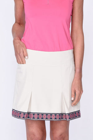 Sandy Birdie Performance Pleat Skort