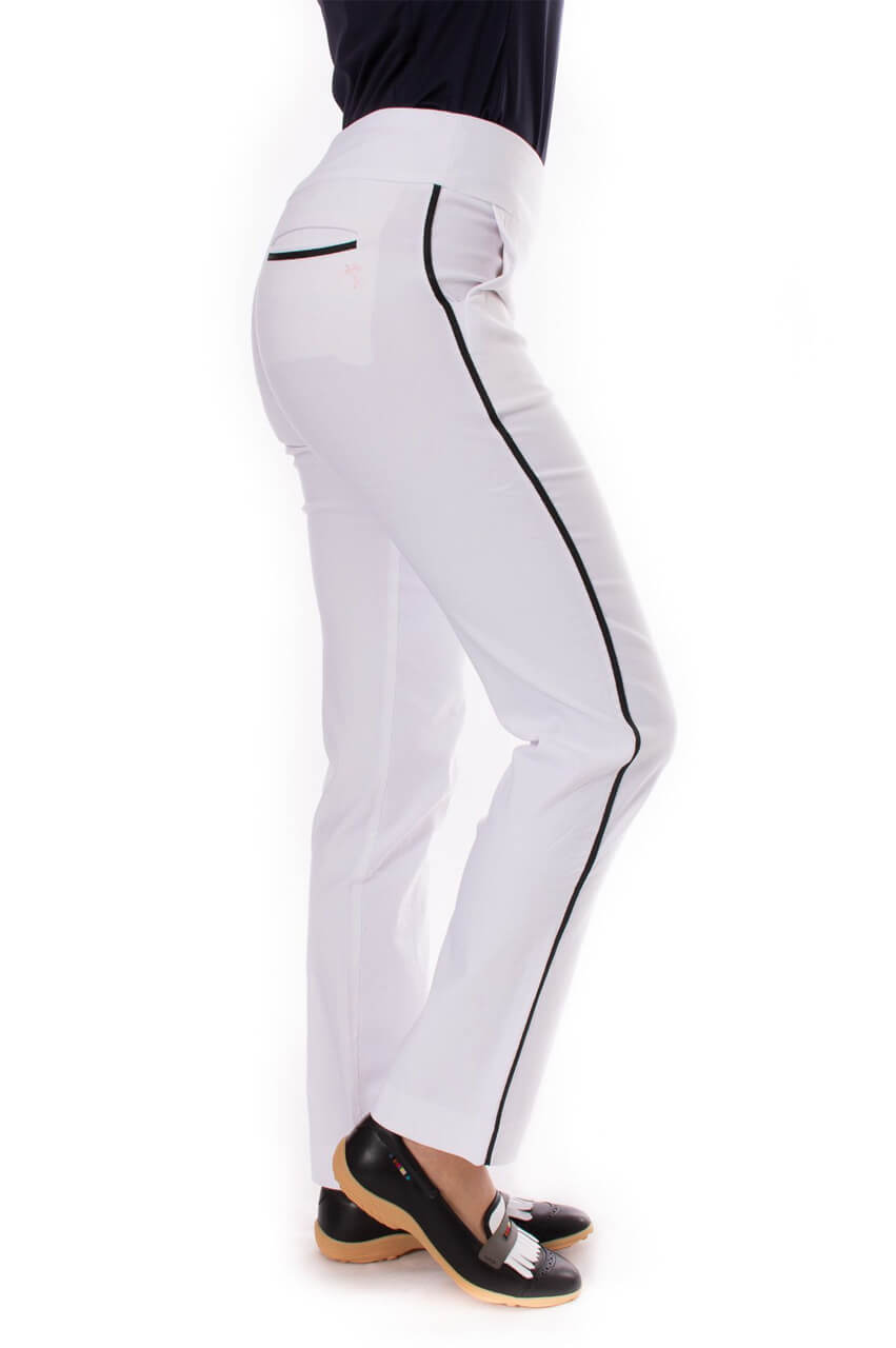 White Trophy Pull-On Pant