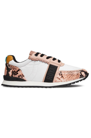 Women's Royal Albartross Golf Shoes | The Strider Luxe Nude Snake