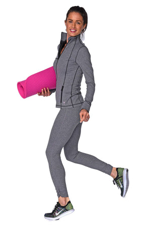 Unexpected Heather Grey Spandex Legging