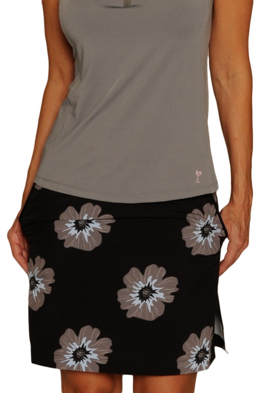 Women's Skydiving Floral Print Performance Skort (Comes in 2 Lengths)