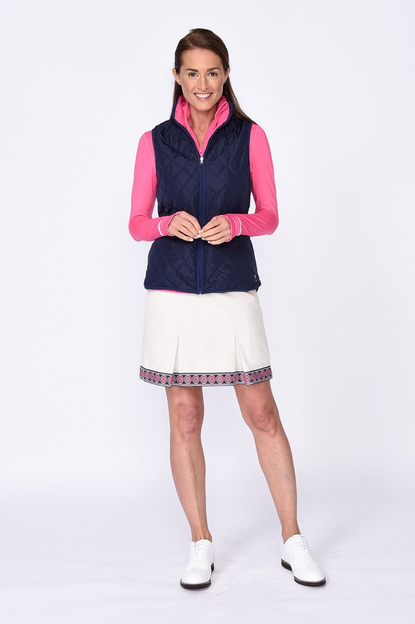 Sandy Birdie Performance Pleat Skort