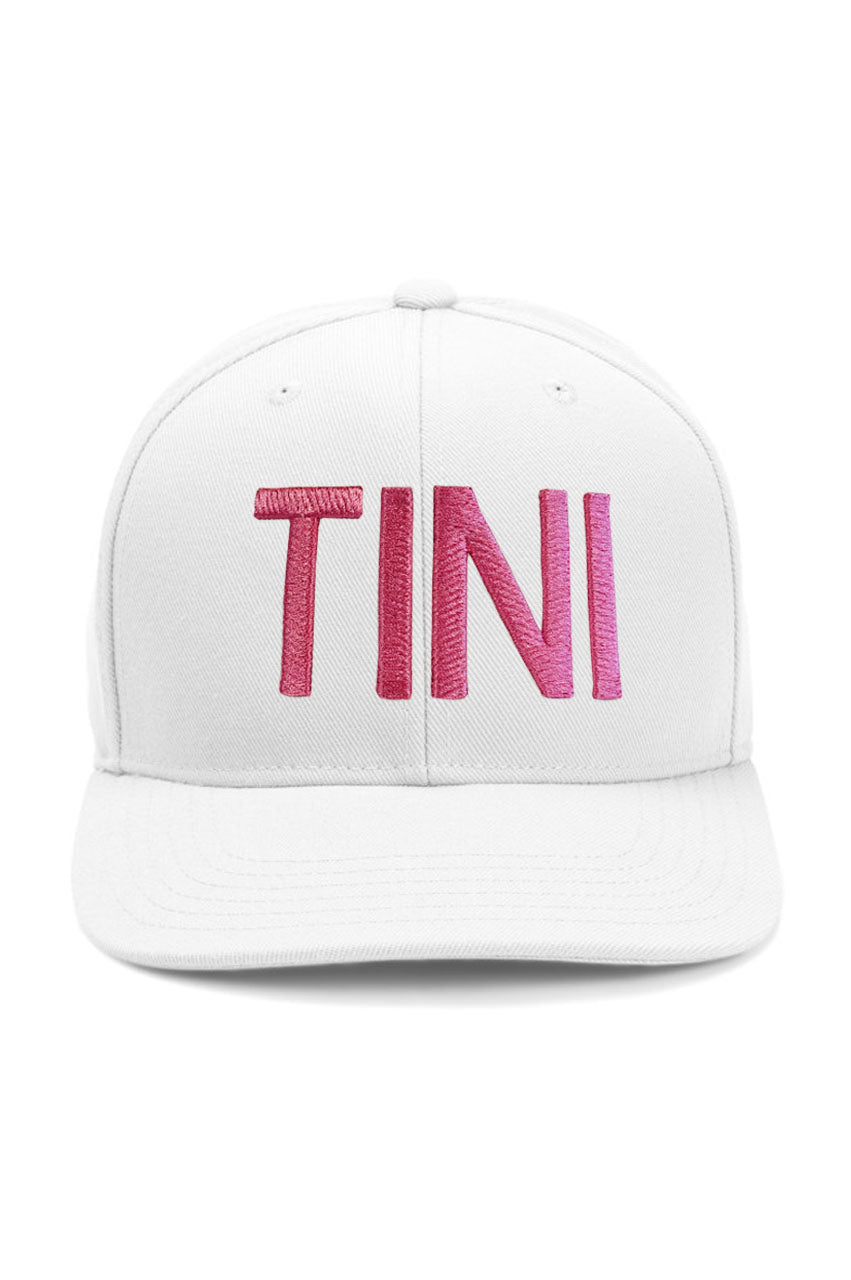 White TINI Snapback Hat