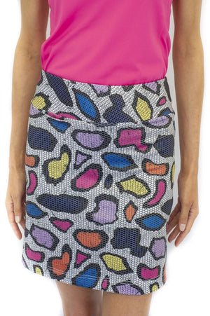 Pull-On Stretch Skort 18" | Jungle Juice