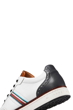 Men's Royal Albartross Golf Shoes | The Kingsman White/Carbon