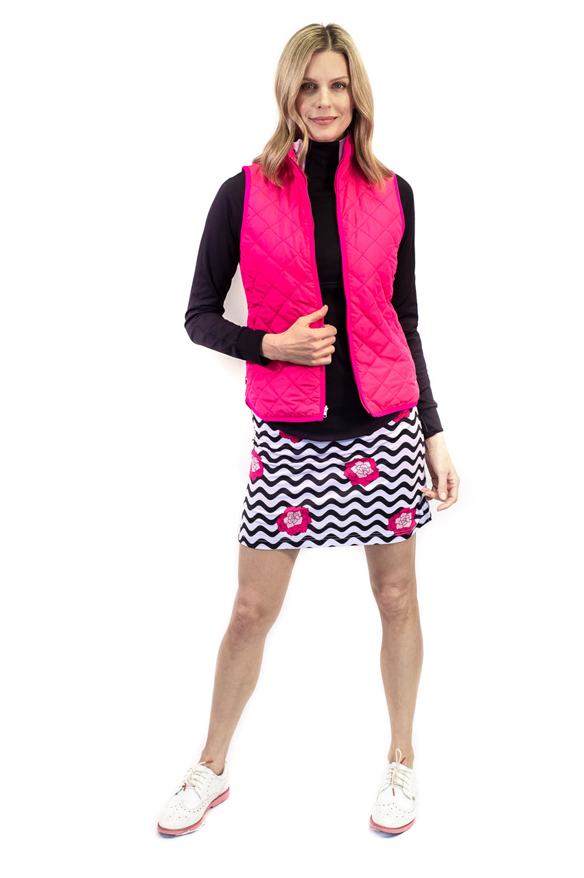 Pull-On Stretch Skort | Mai Tai