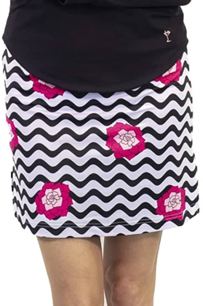 Pull-On Stretch Skort | Mai Tai