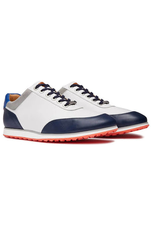 Men's Royal Albartross Golf Shoes | The Richmond White/Navy