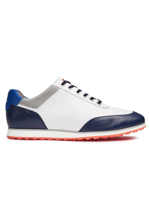Men's Royal Albartross Golf Shoes | The Richmond White/Navy