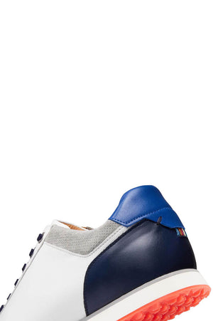 Men's Royal Albartross Golf Shoes | The Richmond White/Navy