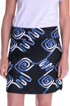 Pull-On Stretch Skort 18" | All Nighter