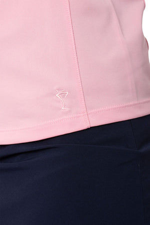Martini Womens sleeveless Golf polo with Navy Golf Pant