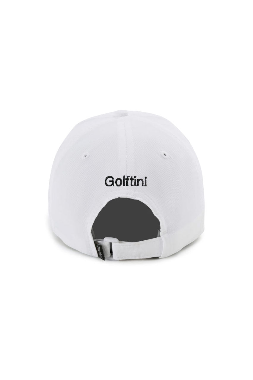 Women's White Small Fit Performance Hat